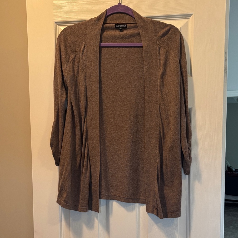 Express Open-Front Cardigan